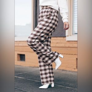 NWT — Plaid Pants